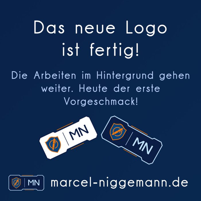Mein neues Logo ist fertig!