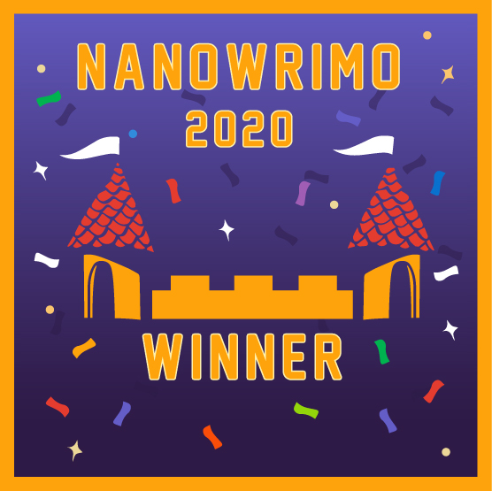 NaNoWriMo 2020 Winner Badge