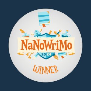 NaNoWriMo 2024 Winner Badge